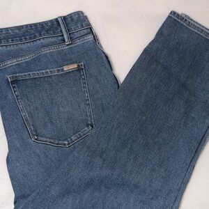 White House Black Market Straight Leg Blue Jeans